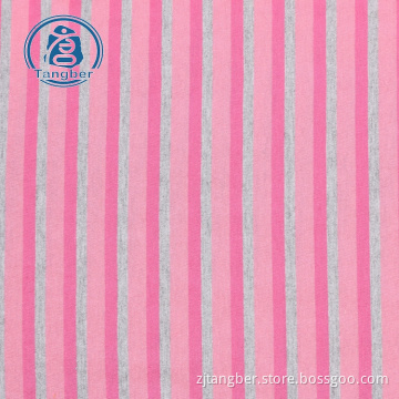 100% cotton yarn dyed stripe knitting fabric cotton